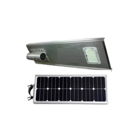 LUMINARIA LED CON PANEL SOLAR 50W