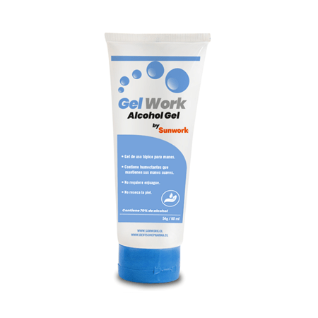 Alcohol Gel 60 ml GelWork by Sunwork