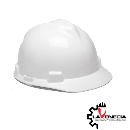 Casco MSA V-Gard color Blanco