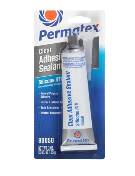 Sellador Silicona Transparente 66br 85gr (80050), Permatex